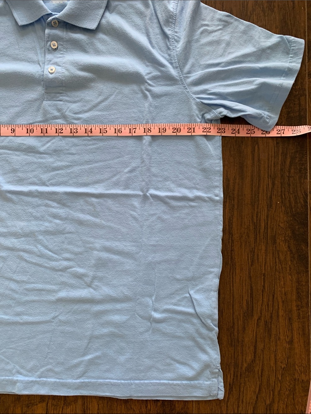 George men’s light blue polo - Picture 5 of 7